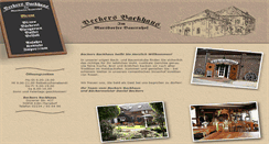 Desktop Screenshot of beckers-backhaus.de